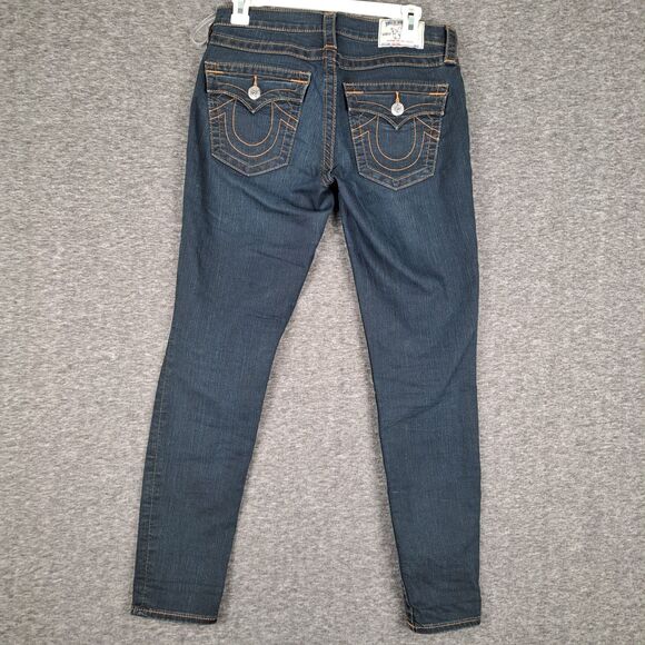 True Religion Jeans Leggings Womens Skinny Size 29 30x28.5 - Picture 9 of 16